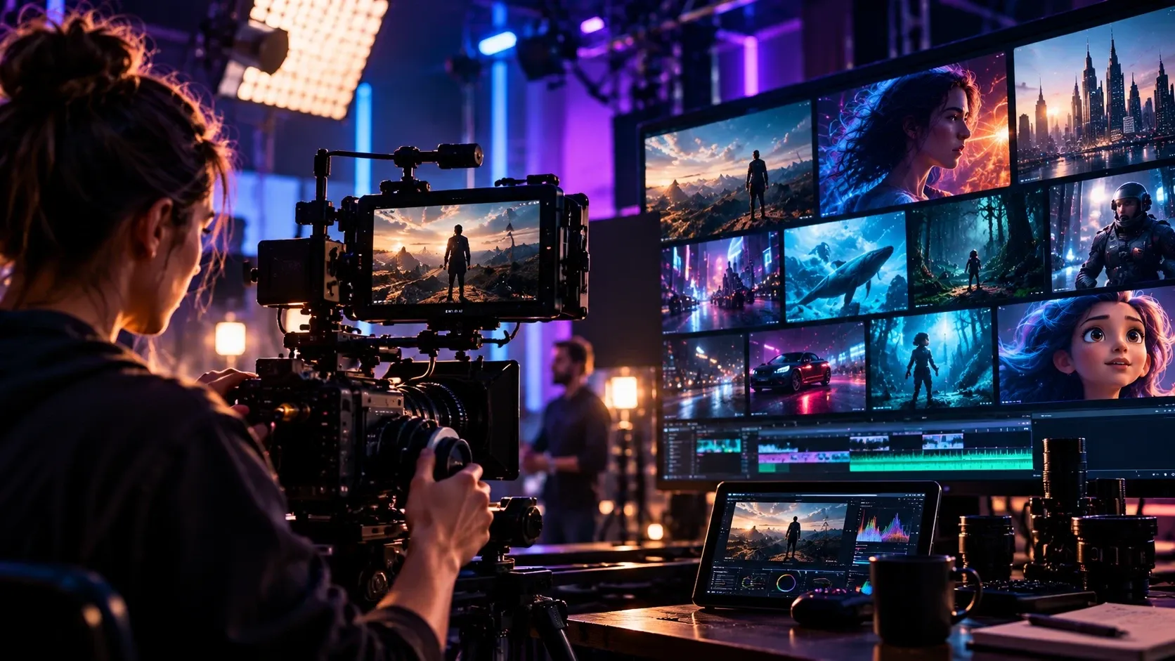 AI-illusztráció: AI Video Production